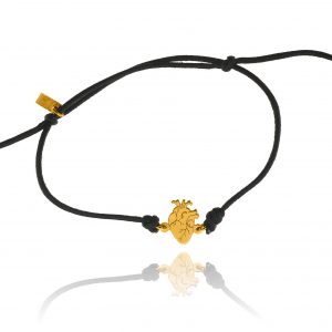 BRACCIALE-CUORE-ANATOMICO-ORO