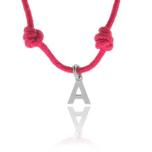 CHOCKER-MINI-LETTERA-ARGENTO