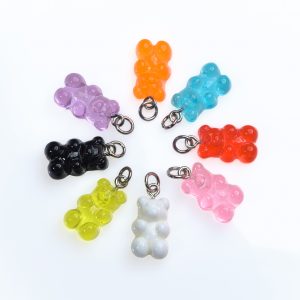 CIONDOLO CANDY BEAR ARGENTO