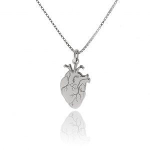 COLLANA-CUORE-ANATOMICO-ARGENTO