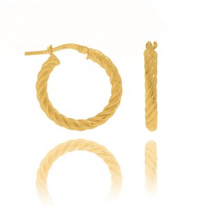 ORECCHINI-TORCION-PICCOLI-ORO