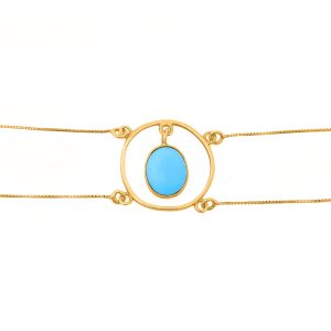 CHOCKER TURCHESE